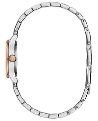 Caravelle Designed by Bulova Women's Two-Tone Stainless Steel Bracelet Watch 24mm