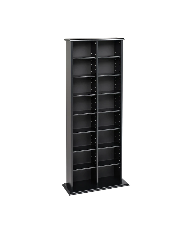 Prepac Double Multimedia Storage Tower