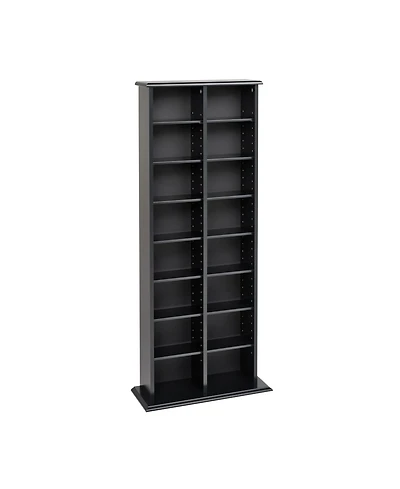 Prepac Double Multimedia Storage Tower
