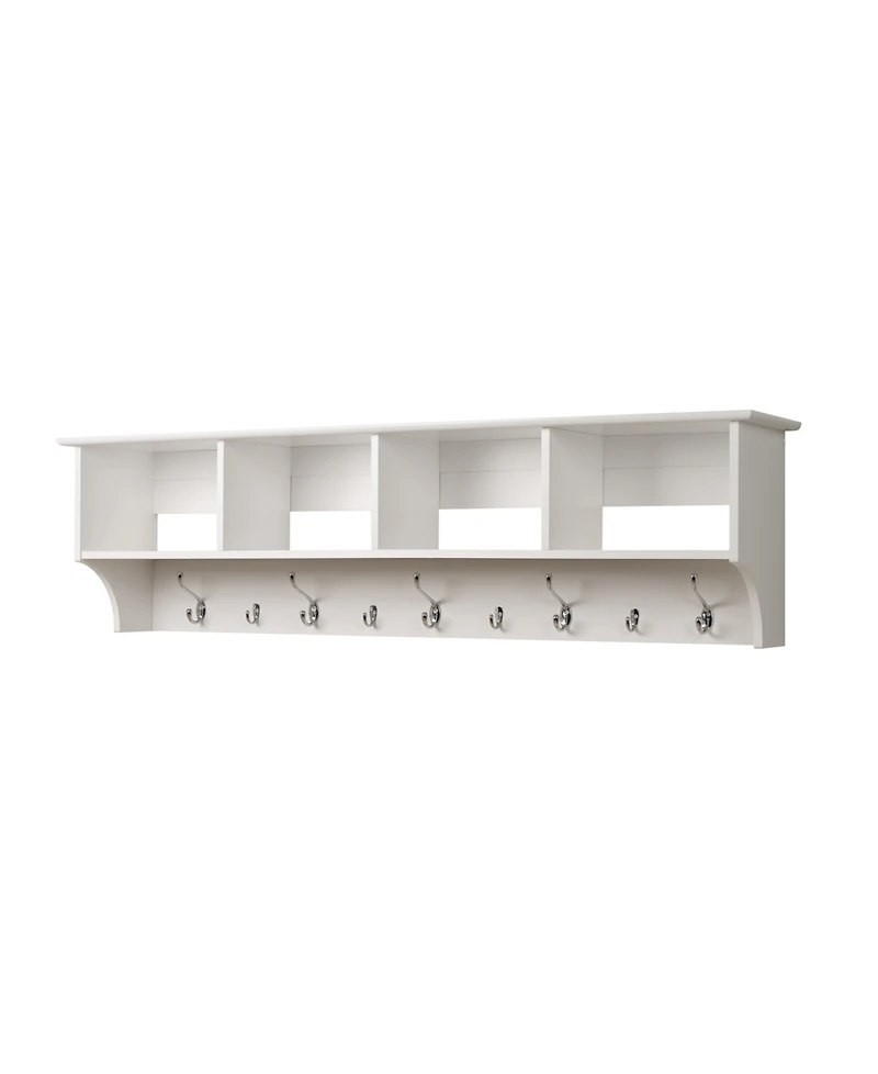 Prepac 60" Wide Hanging Entryway Shelf