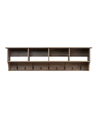 Prepac 60" Wide Hanging Entryway Shelf