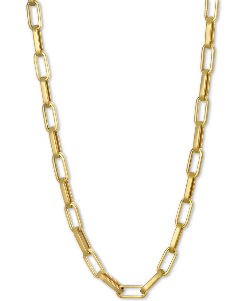 Paperclip Link Chain 18" Chain Necklace (1-3/4mm) in 14k Gold