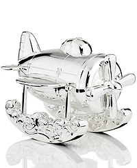 Reed & Barton Airplane Coin Bank