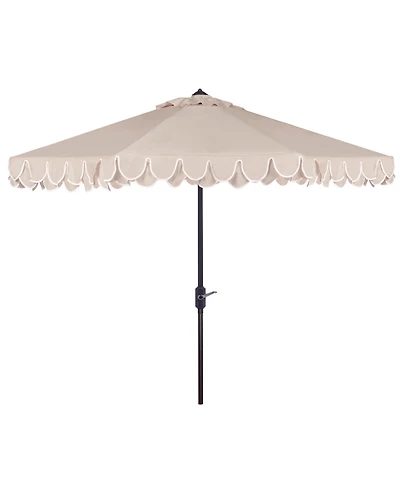 Elegant Valance 9' Auto Tilt Umbrella