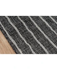 Novogratz Villa Vi-03 Charcoal 3'3" x 5' Outdoor Area Rug