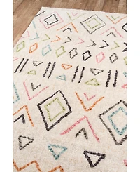 Novogratz Bungalow Bun-8 Ivory 5' x 7'6" Area Rug