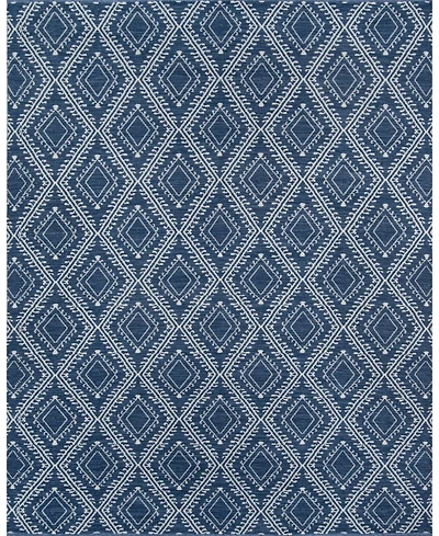 Erin Gates Easton Eas-1 Machine-Washable Pleasant Navy 5' x 7'6" Area Rug