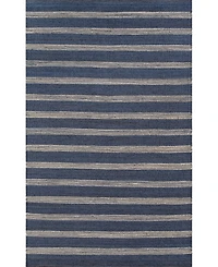 Novogratz Montauk Mtk-1 Navy 2'3" x 8' Runner Area Rug