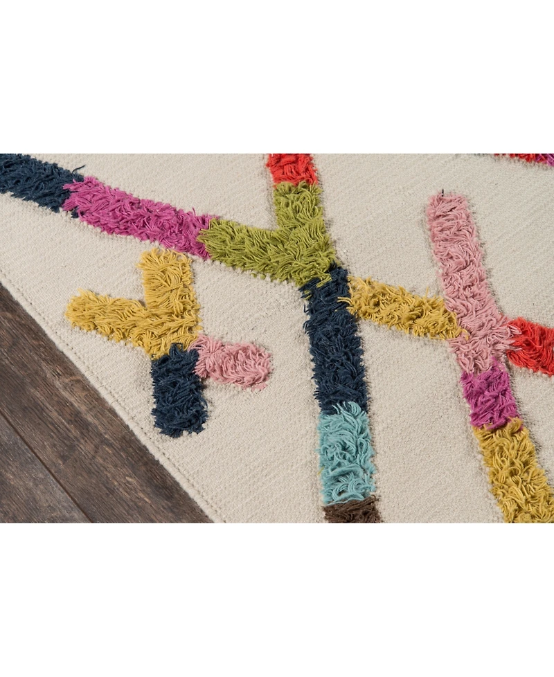Novogratz Indio Ind-3 Multi 7'6" x 9'6" Area Rug