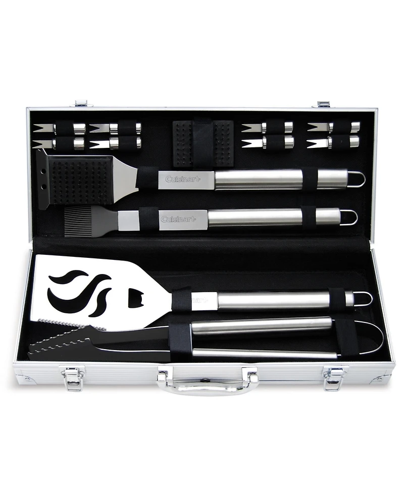 Cuisinart Deluxe Stainless-Steel Grill Set 14-Piece