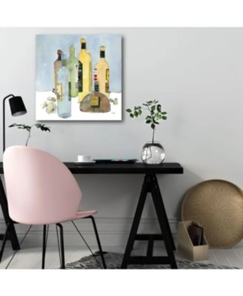 Courtside Market Garlic Oil Ii Gallery Wrapped Canvas Wall Art Collection