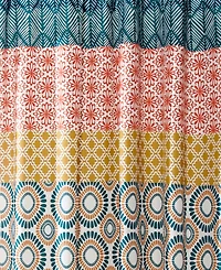 Lush Decor Bohemian Stripe Window Curtain Panels