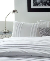 Dnky Chenille Stripe Comforter Sets
