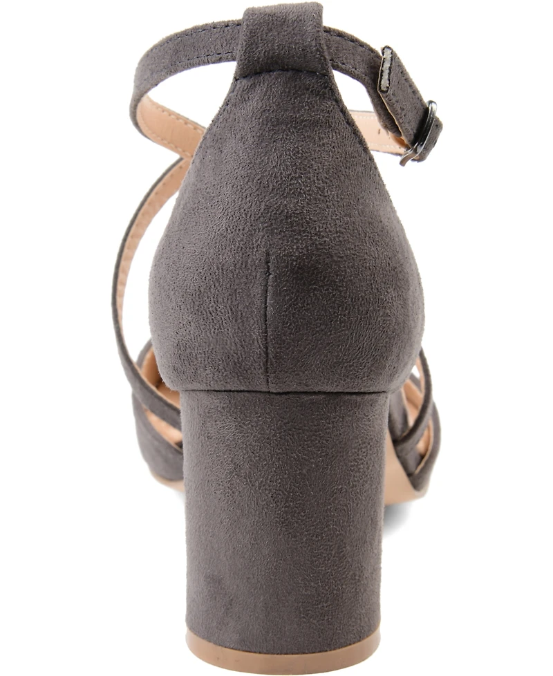 Journee Collection Women's Foster Crisscross Heels