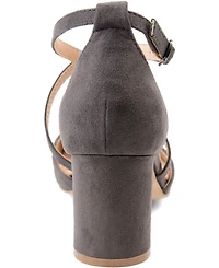 Journee Collection Women's Foster Crisscross Heels
