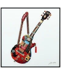 Empire Art Direct Reverse Printed Art Glass and Anodized Aluminum Frame Wall Art