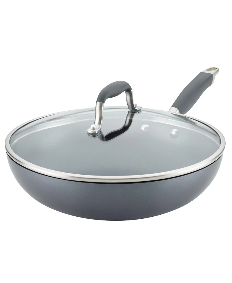 Anolon Advanced Home Hard-Anodized Nonstick Ultimate Pan, 12"