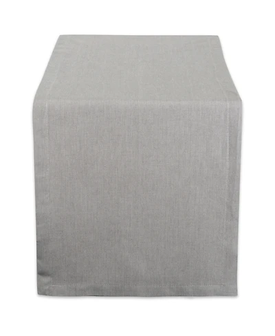 Solid Chambray Table Runner 14" x 108"