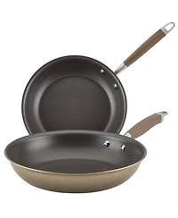 Anolon Advanced Home Hard-Anodized Nonstick Skillet Set, 2 Piece