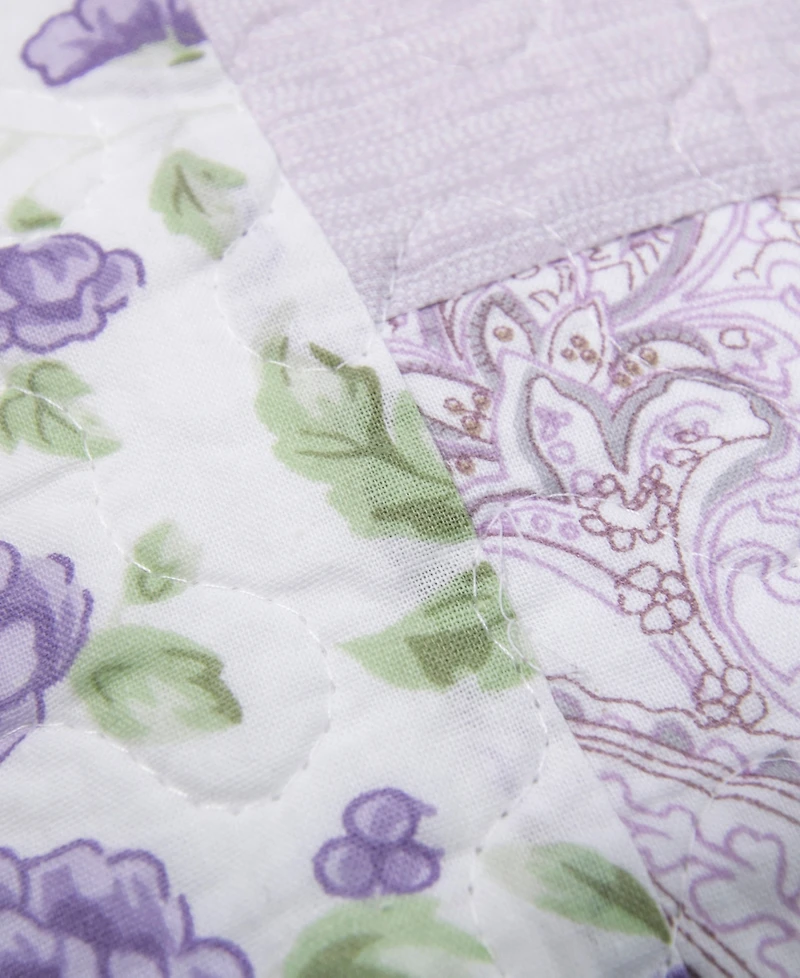 American Heritage Lavender Rose 3-Pc. Quilt Set