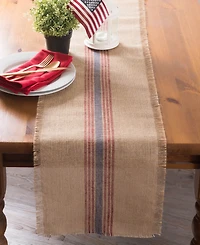 Design Imports Burlap Table Runner 14" x 72"
