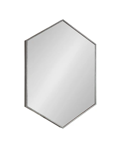 Kate and Laurel Rhodes Framed Hexagon Wall Mirror - 22" x 31"