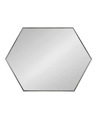 Kate and Laurel Rhodes Framed Hexagon Wall Mirror - 22" x 31"