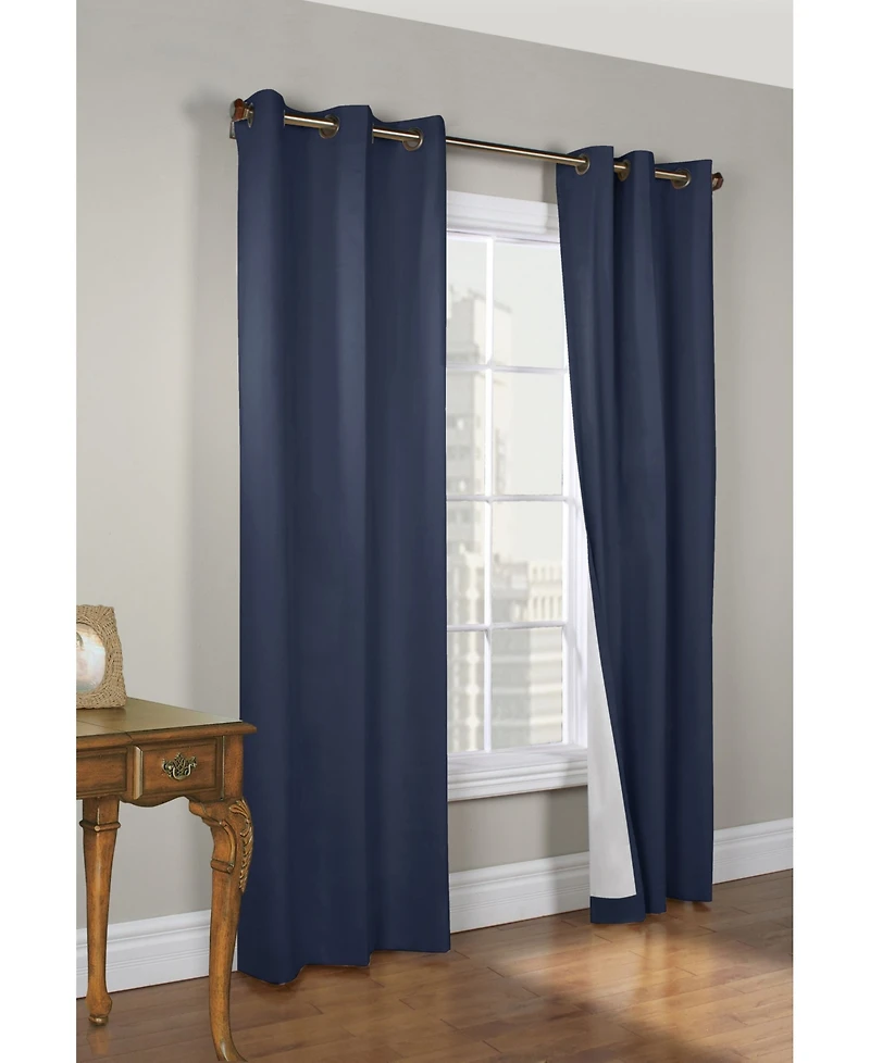 Thermalogic Commonwealth Weather Cotton Fabric Grommet Top Panel Pair