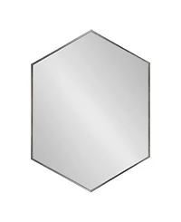 Kate and Laurel Rhodes Framed Hexagon Wall Mirror - 22" x 31"
