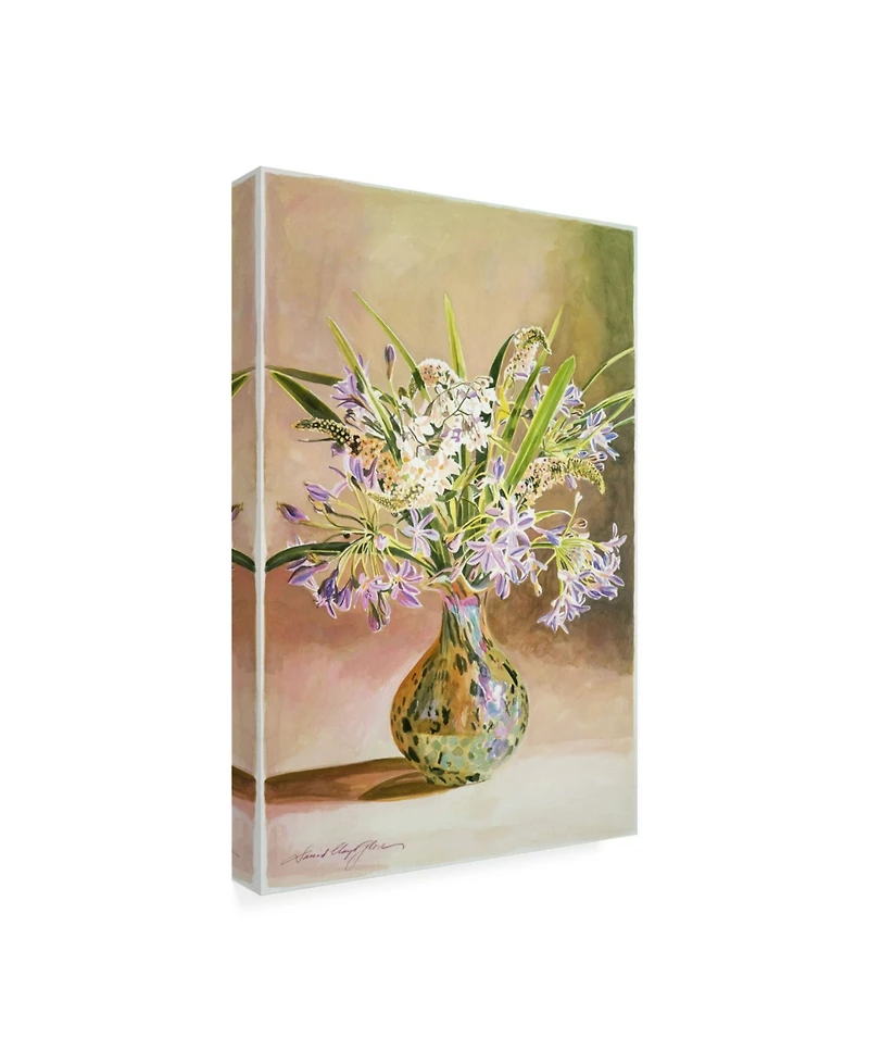 David Lloyd Glover African Lilies Arrangement Canvas Art - 15" x 20"