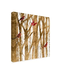 Studio W Red Bird Christmas I Canvas Art