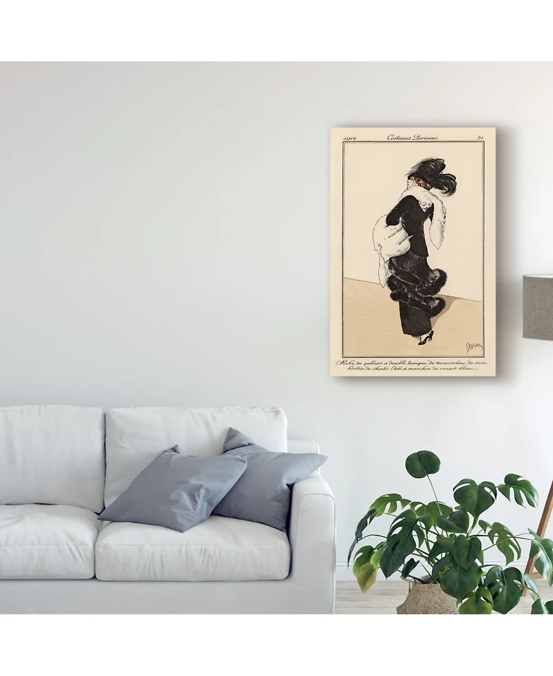 Unknown Vintage French Fashion I Canvas Art - 15" x 20"
