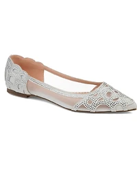 Journee Collection Women's Batavia Embellished Flats
