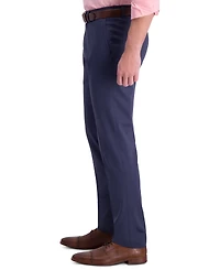 Haggar Men's Iron Free Premium Khaki Slim-Fit Flat-Front Pant