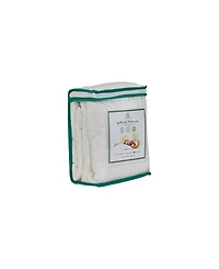 Sleep & Beyond Mywoolly Natural Washable Wool Filled Pillow Protector