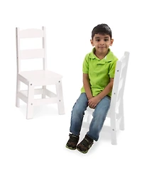 Melissa and Doug Wooden Chair Pair