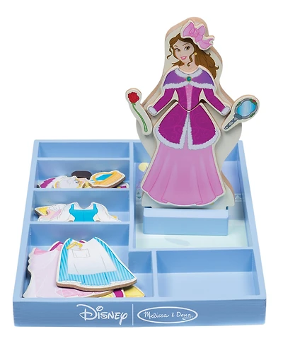 Melissa and Doug Belle Wooden Magnetic Dress-Up