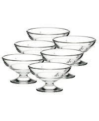 La Rochere Napoleon Bee 6.5-ounce Ice Cream Dishes, Set of 6