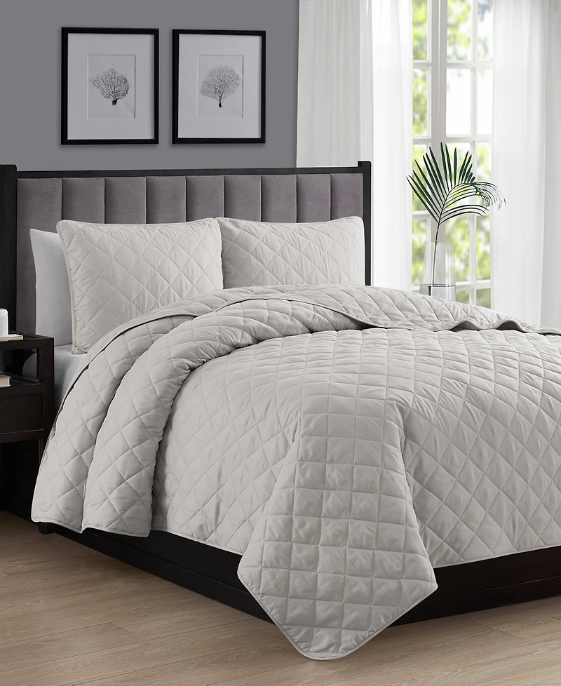 Cathay Home Inc. Oversize Lightweight Quilt Set, Twin/Twin Xl