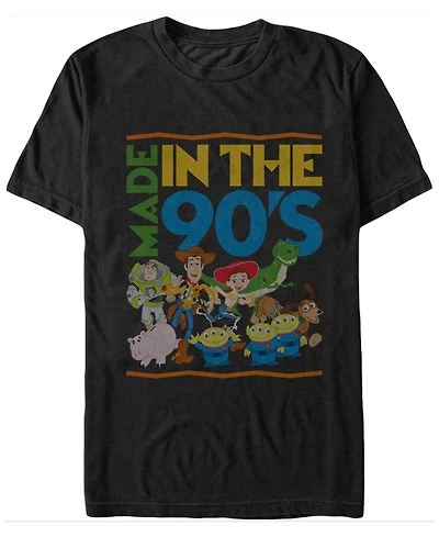 Disney Pixar Men's Toy Story Made The 90's Short Sleeve T-Shirt