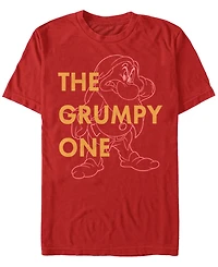 Disney Men's Grumpy Old Dwarf Short Sleeve T-Shirt