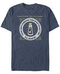 Disney Men's The Emperor's New Groove Llama Concoction Short Sleeve T-Shirt