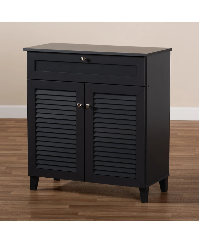 Coolidge 4-Shelf Cabinet w/ Drawers
