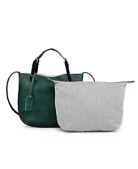 Old Trend Women's Genuine Leather Dip Dye Tote