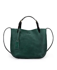Old Trend Women's Genuine Leather Dip Dye Tote