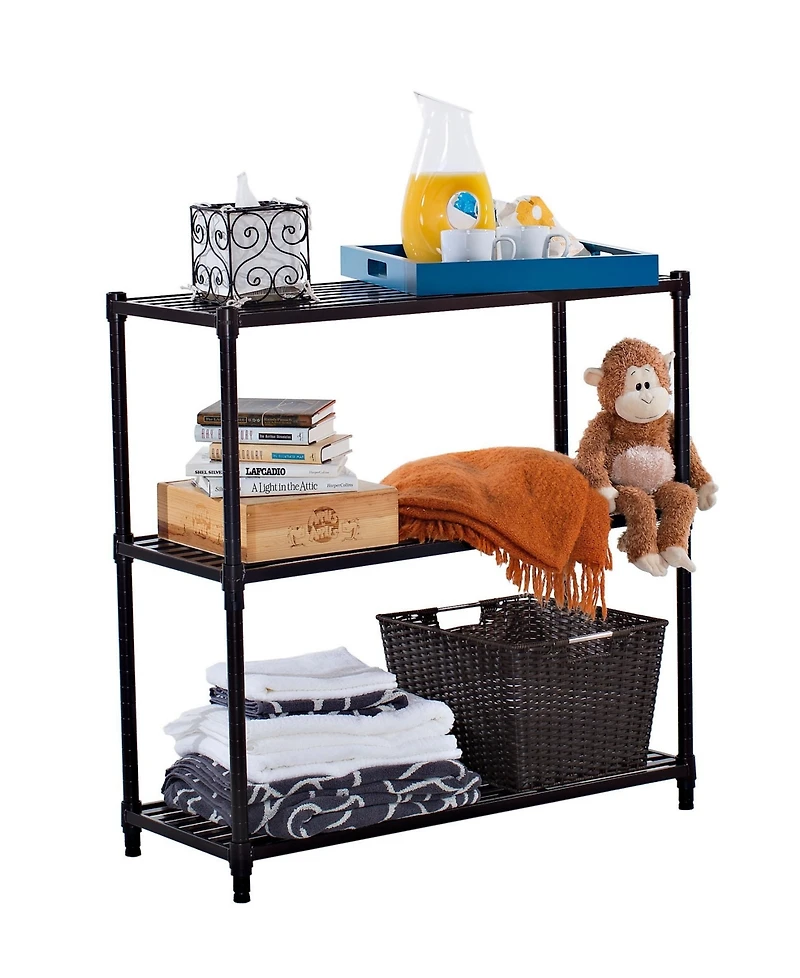 Trinity 3-Tier Slat Shelving Rack