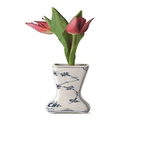 Royal Copenhagen Blue Fluted Plain Small Vintage Vase