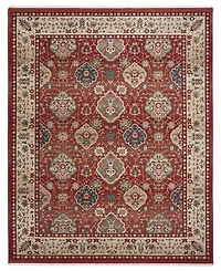 Lauren Ralph Lauren Ariel LRL1255C Red and Beige 3'3" X 4'10" Area Rug