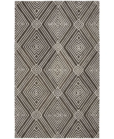 Lauren Ralph Lauren Isabella LRL6608F Charcoal 5' X 8' Area Rug