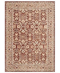 Lauren Ralph Lauren Warwick LRL1310B Oxblood 7'9" X 10' Area Rug